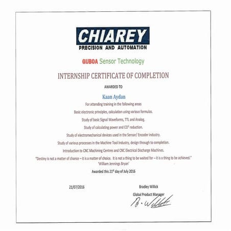 Internship Certificate | PDF