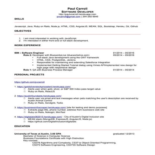 PaulCarroll_Resume_2016-09