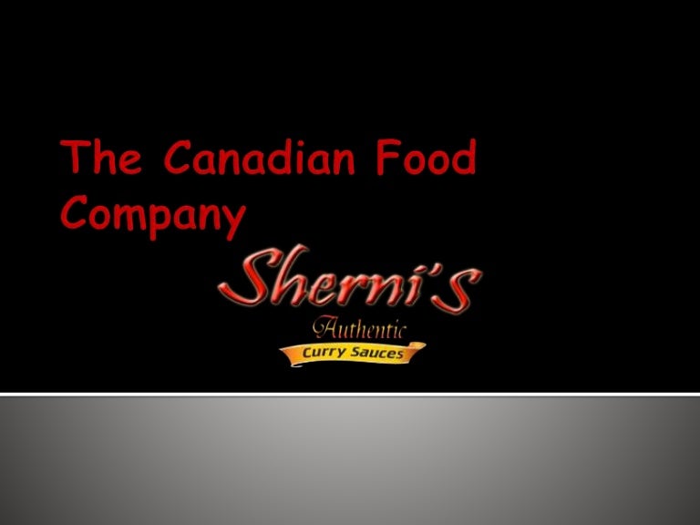 The Canadian Food Company Presentation