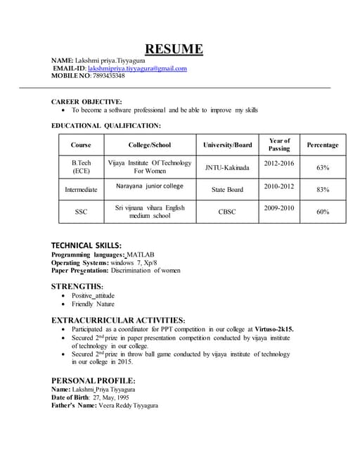 My Resume PDF - F7313ae1 B8a9 4429 Bdef 6dab36e6b193 160121045232 Thumbnail 