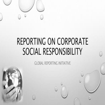 CSR Report
