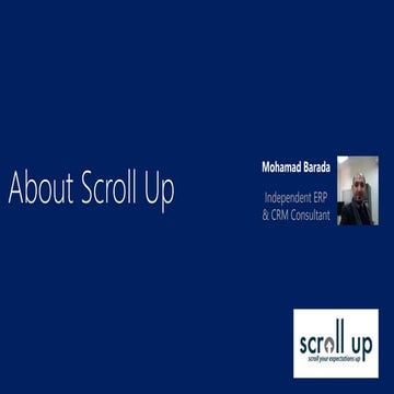 About Scroll Up - December 2016