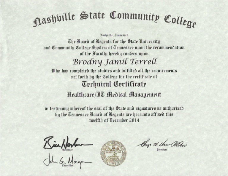 HEALTHCARE IT MEDICAL MANAGEMENT CERTIFICATE