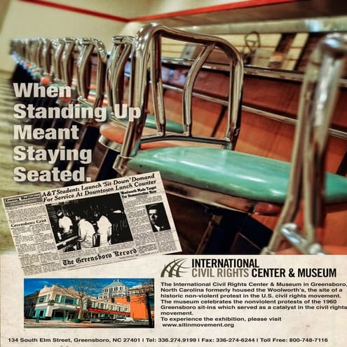 International civil rights center poster | PDF