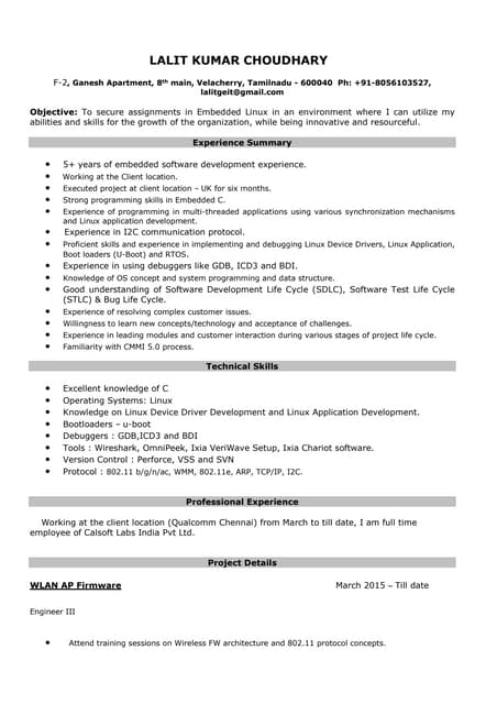 Resume