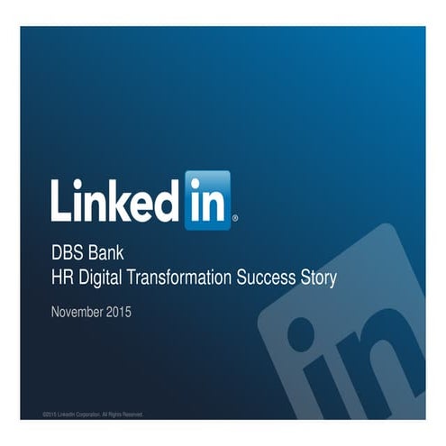 LinkedIn_DBS Case Study_Nov2015