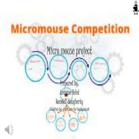 Micro mouse project GS1140