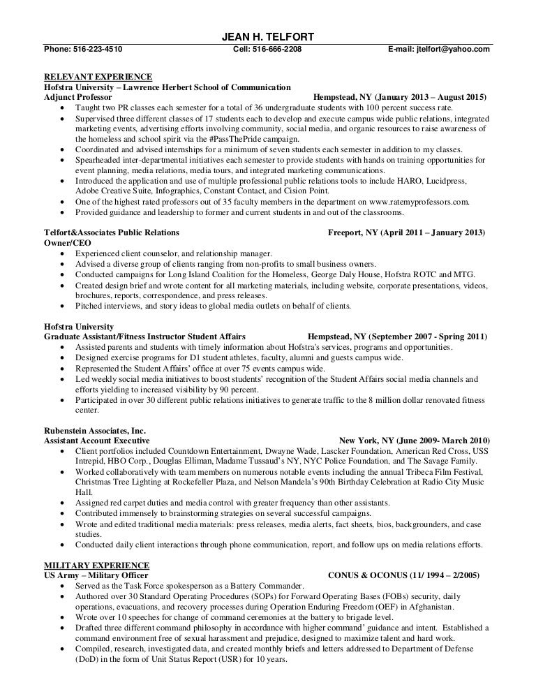 GAP VP Resume JHT