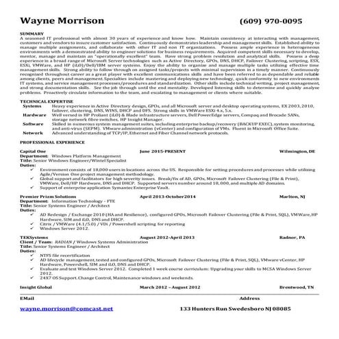 WayneMorrisonResume