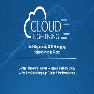 CloudLightning - Presentation