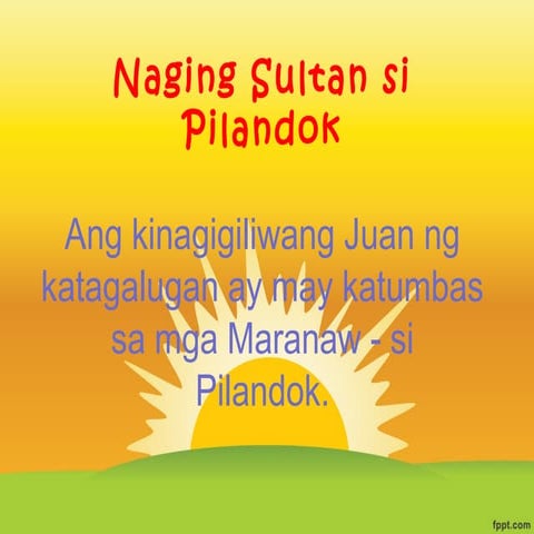 Naging Sultan Si Pilandok Naging Sultan Si Pilandok | Kuwentong Bayan