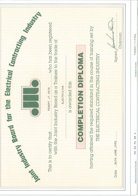 AM2 certificate (1994) | PDF