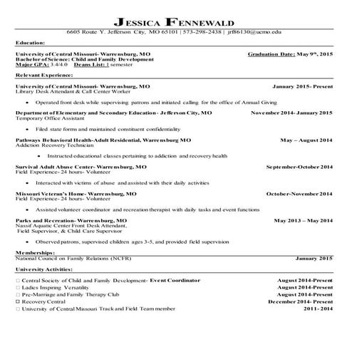 Professional Resume Word Document (1) | PDF