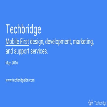Techbridge Deck