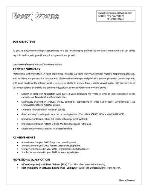 CV-NeerajSaxena