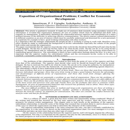 American International Journal of Business Management (AIJBM).