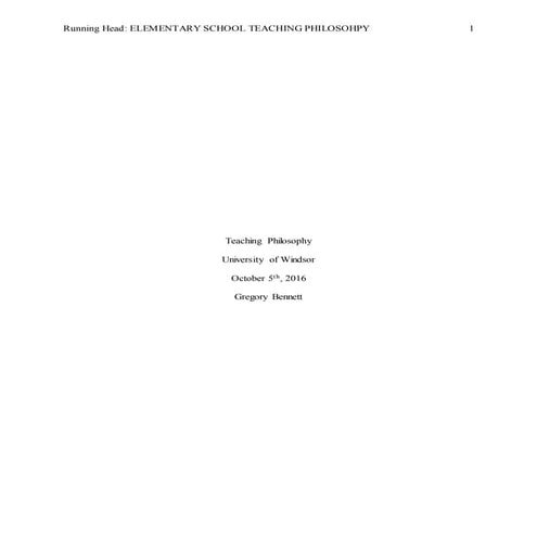 PLLP Reflection Paper | PDF