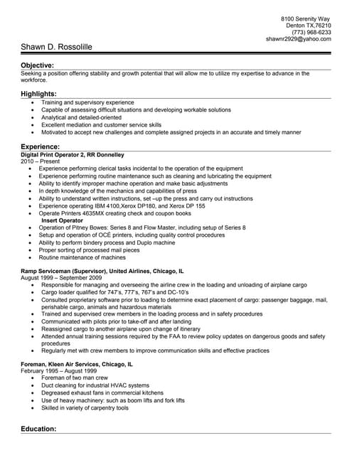 Diversity recruiter resume