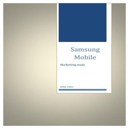 Samsung Mobile