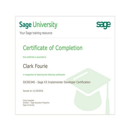 Implementer developer certificate | PDF