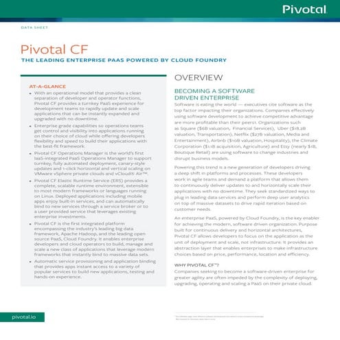 Pivotal CF_DS_for Pivotal_CF1.3