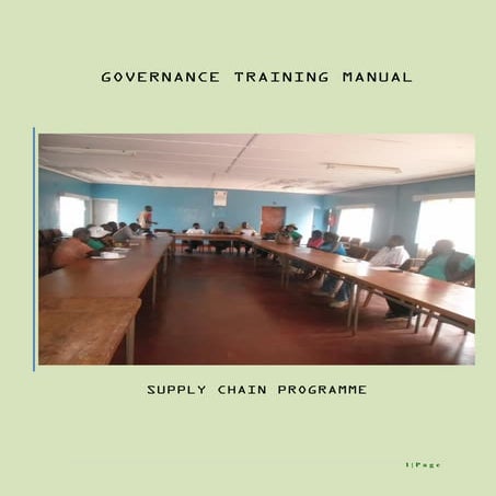 governance Training Manual