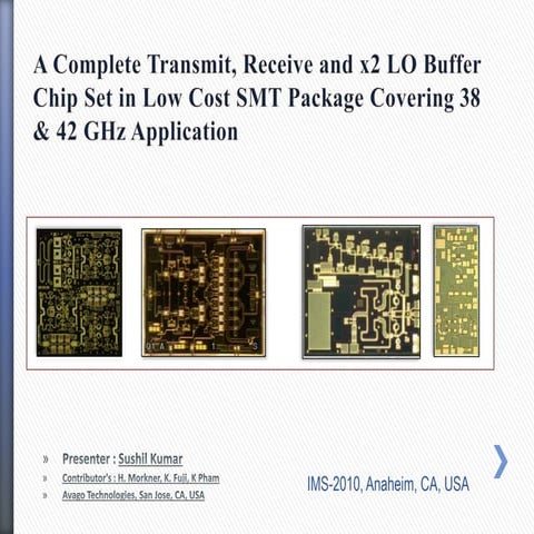 IMS-2010 Presentation