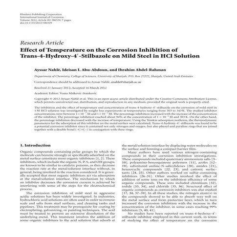 Effect of Temperature- Stilbazole-380329-Published  Paper-2012
