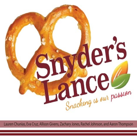 Snyder's-Lance Book