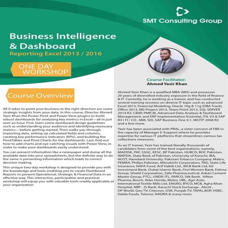 BI & Dashboard Reporting