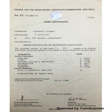 Certificates and Credentials new