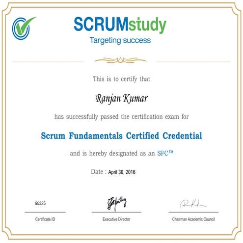 Ranjan_ScrumCertificate_98325Intro_Final
