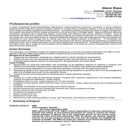 Glenn Ross CV .doc 1