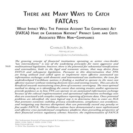 FATCA paper