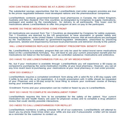 HOW CAN THESE MEDICATIONS BE AT A ZERO COPAY