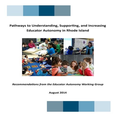 Educator Autonomy Project Report August 2014 (1)