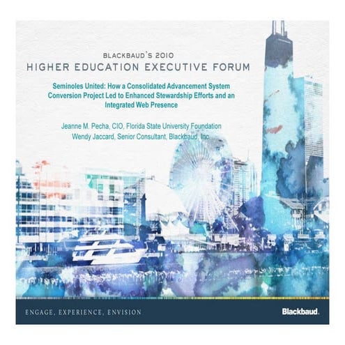 Seminoles United Consolidated Advancement Project