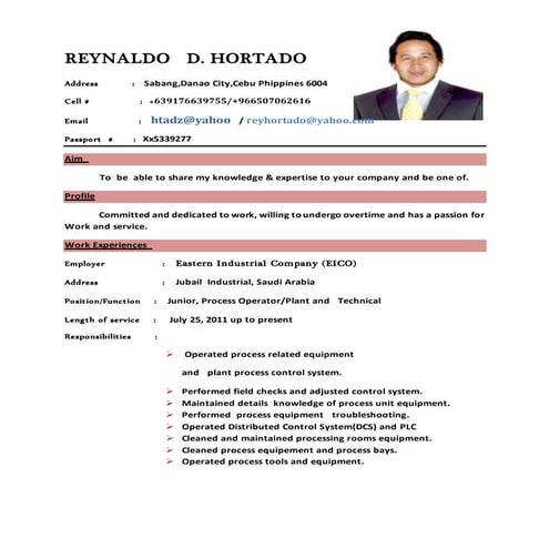 Resume for Turf Management Jobs | DOCX