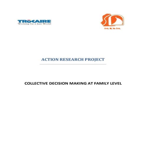 ACTION RESEARCH PROJECT PHASE 111 - POST-RESEARCH