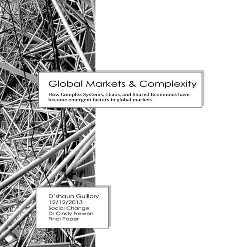 Globalization and Complexity