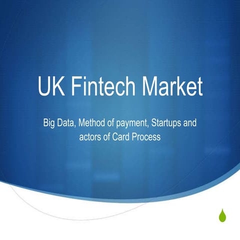 Fintech UK market