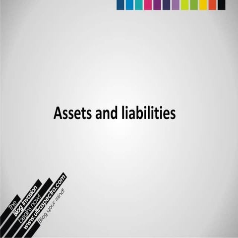 Fixed Assets And Liabilities