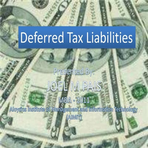 Fa - deffered tax liabilities