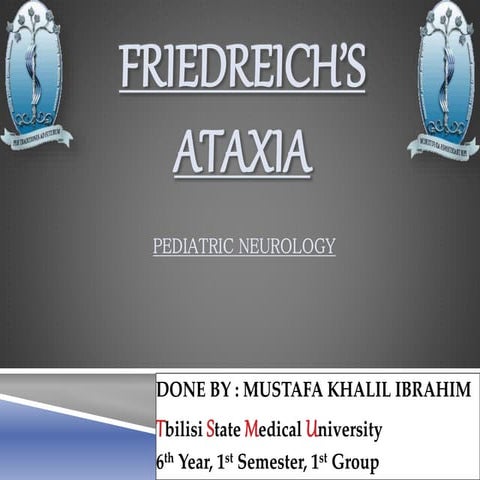 Friedreich’s Ataxia 
