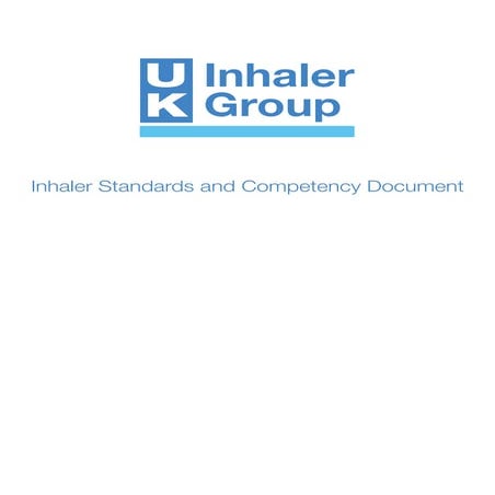 Inhaler Standards MASTER 6TH12