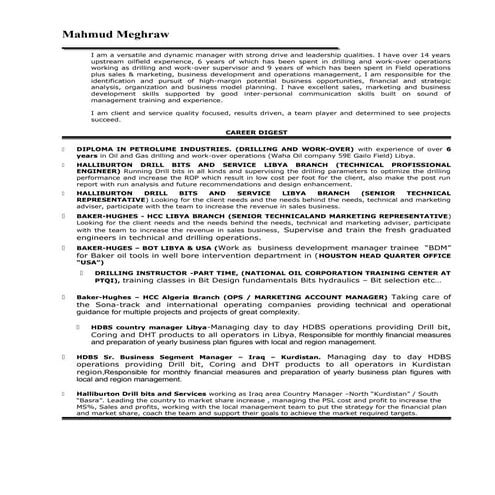 Mahmud Meghraw Resume