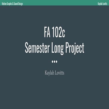 Individual Project | PDF