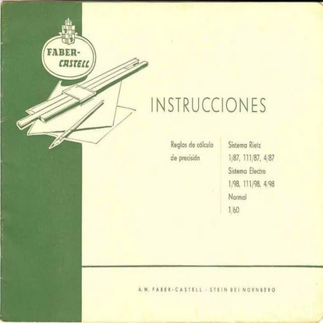 Regla de Cálculo Fa187