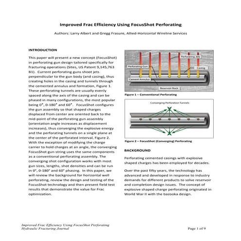 Improved Frac Efficiency Using FocusShot Perforating_HFJ_v8