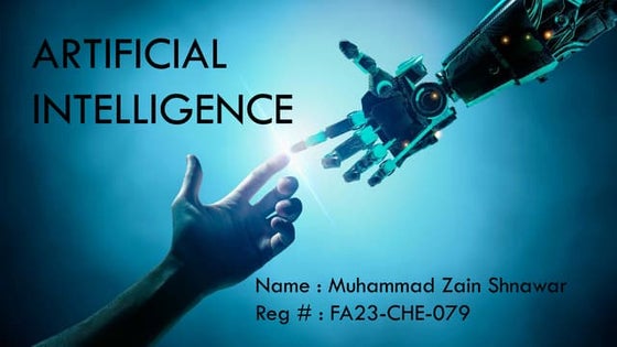 Artificial intelligence powerpoint presentation | PPT